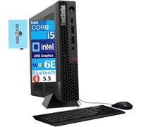 Lenovo ThinkStation P3 Tiny Workstation Mini Desktop (Intel i5-13500, Intel UHD 770 Shared, 8GB DDR5, 256GB PCIe SSD, WiFi 6E, Bluetooth 5.3, 230W PSU, RJ-45, Win 11 Pro) con expansor de puerto USB