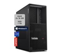Lenovo ThinkStation P3 Tower Intel? Core? i9 i9-14900 32 GB DDR5-SDRAM 1 TB SSD Windows 11 Pro Stazione di lavoro Nero