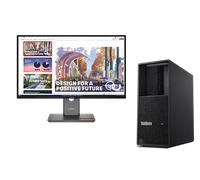 Lenovo ThinkStation P3 TWR G2 U7 32G x2 + ThinkVision P27QD-40 27 QHD Docking Procesador Intel® Core Ultra 7 265K vPro® núcleos E de hasta 4,60 GHz núcleos P de hasta 5,40 GHz, Windows 11 Pro 64, 1 TB