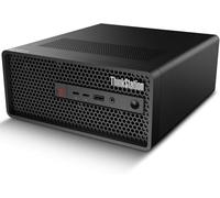 Lenovo ThinkStation P3 Ultra Small Form Factor SFF Desktop PC (CPU Intel Core i7-14700 | 16GB DDR5 RAM | 512GB NVMe SSD | NVIDIA T1000 8GB | Wi-Fi 6E AX211 | Windows 11 Pro) - Negro