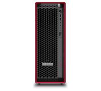 Lenovo ThinkStation P5 - Estación de Trabajo Intel Xeon W3-2525 (3.5 GHz, 8 núcleos), 32 GB RAM DDR5, 1 TB SSD NVMe PCIe 4.0 M.2, Windows 11 Pro, Torre (Negro/Rojo)
