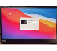 Lenovo ThinkVision M14 LED display 35,6 cm (14") 1920 x 1080 Pixeles Full HD Negro
