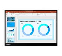 Lenovo ThinkVision M14d LED display 35,6 cm (14") 2240 x 1400 Pixeles 2.2K Negro