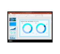 Lenovo ThinkVision M14d Monitor Portátil 14 Pulgadas 63AAUAT6WL Negro