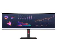 Lenovo ThinkVision P49w-30 Monitor PC 124,5 cm [49] 5120 x 1440 Pixel DQHD LED Nero (Lenovo ThinkVision P49w-30)