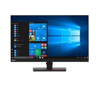 Lenovo ThinkVision T27q-20 27.0" QHD IPS Monitor 4 ms USB + HDMI 1.4 + DP 1.2 3 lados sin bordes Regulable en altura Rotacion vertical en la peana - Negro
