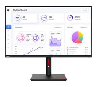 Lenovo ThinkVision T32p-30 LED display 80 cm (31.5") 3840 x 2160 Pixeles 4K Ultra HD Negro