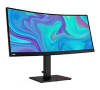 Lenovo ThinkVision T34w-20 Monitor LCD WLED con pantalla curva WQHD de 34" - Negro cuervo - 3440 x 1440 - HDMI - DisplayPort - Hub USB - USB Tipo-C