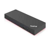 Lenovo 40AN0135EU base para portátil y replicador de puertos Alámbrico Thunderbolt 3 Negro, Rojo