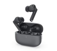 Lenovo TWS Earbuds - Auriculares inalámbricos con cancelación Activa de Ruido, Sonido Dolby Atmos, ENC de 3 micrófonos, IP55, Gris Trueno