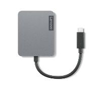 Lenovo 4X91A30366 hub de interfaz USB 2.0 Type-C Gris
