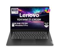 Lenovo V14 Gen 4 Business Laptop (14 pulgadas FHD antirreflejante, Intel 10-Core i7-13620H, 40GB RAM, 1TB SSD), cámara web con obturador de privacidad, Ethernet, Wi-Fi 6, HDMI, Bluetooth, Win 11 Pro
