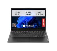 Lenovo V15 G4 AMN AMD Ryzen??? 5 7520U Computer portatile 39,6 cm [15.6] Full HD 16 GB LPDDR5-SDRAM 512 GB SSD Wi-Fi 6 [802.11ax] Windows 11 Pro Italiano Nero (Lenovo V15 G4 AMN 83CQ - Design della c