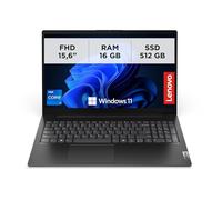 Lenovo V15 G5 IRL Intel? Core? i7 i7-13620H - Ordenador portátil (39,6 cm, Full HD, 16 GB DDR5-SDRAM 512 GB SSD Wi-Fi 6 [802.11ax] Windows 11 Pro Italiano Nero (Lenovo V15 G5 IRL 83GW - Intel Core