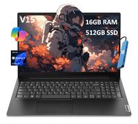 Lenovo V15 Gen 4 (15.6 pulgadas FHD antirreflejos, 13º Intel Core i5-13420H (Beat i7-1255U), 16GB RAM, 512GB SSD) para negocios, hogar, grado militar, Ethernet, IST Hub, Win 11 Pro w/AI Copilot, 2024,