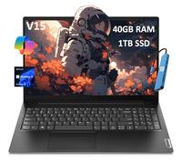 Lenovo V15 Gen 4 (15.6 pulgadas FHD antirreflejos, 13º Intel Core i5-13420H (Beat i7-1255U), 40GB RAM, 1TB SSD) para negocios, hogar, grado militar, Ethernet, IST Hub, Win 11 Pro w/AI Copilot, 2024,