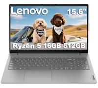 Lenovo V15 Gen 4 Business Laptop (15.6 pulgadas FHD antirreflejante, AMD Ryzen 5 7520U (> Intel i5-1235U), 16GB DDR5, 1TB SSD) para estudiantes y hogar, teclado numérico, cámara web con obturador