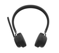 Lenovo Auriculares estéreo inalámbricos, micrófono con cancelación de ruido, Bluetooth 5.3 multipunto, conversación de 31 horas y reproducción de 60 horas, ligeros 138 g, auriculares reemplazables,