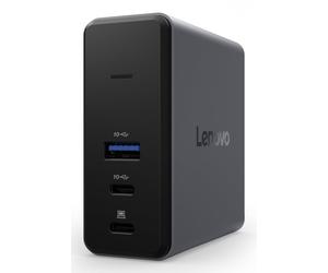 Lenovo X9 Charging GaN Dock Alámbrico USB 3.2 Gen 2 (3.1 Gen 2) Type-C Gris