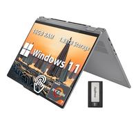Lenovo Yoga 7 2 en 1 40.6 cm 2K Laptop con pantalla táctil, AMD Ryzen 7 8840HS, 16GB LPDDR5X, 1.28TB de almacenamiento (1TB SSD + 288GB Docking Station Set), teclado retroiluminado, lector de huellas