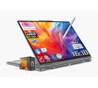 Lenovo Yoga 7 2 en 1 AI Laptop, pantalla táctil de 16 pulgadas 1920x1200, AMD Ryzen 7 8840HS (Beats i7-12700H), Copilot, KB retroiluminado, FP, Win11 con lápiz capacitivo (16 GB de RAM | SSD de 1 TB +