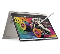 Lenovo Yoga 7 2 en 1 Copilot+ PC 2025 con procesador AMD Ryzen AI 7 350, pantalla táctil WUXGA de 16 pulgadas, memoria LPDDR5X-7500MT/s de 16 GB, SSD de 1 TB, Wi-Fi 7, bolígrafo lineal, cámara híbrida
