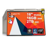 Lenovo Yoga 7 Laptop 2 en 1 de 16 pulgadas WUXGA IPS Touch (brillante antihuellas) AMD de 8 núcleos Ryzen AI 5 340 (hasta 50 tapas AI) 16 GB RAM 2 TB SSD para Creator Business Professional Win11Pro