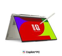 Lenovo Yoga 7a 2-in-1 Gen 11 16 AMD Procesador AMD Ryzen AI 5 435 2,00 GHz hasta 4,50 GHz, Windows 11 Home 64, 512 GB SSD M.2 2242 PCIe Gen4 QLC - 83TFCTO1WWES3