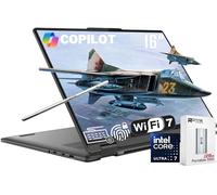 Lenovo Yoga 7i 2 en 1 AI Copilot+ Laptop, pantalla táctil LCD 2K de 16 pulgadas, Intel Ultra 7 256V (>i9-13900H), 16GB LPDDR5X RAM, 1TB SSD, retroiluminado KB, Wi-Fi 7, BT 5.4, Thunderbolt 4, W/128
