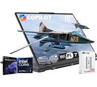 Lenovo Yoga 7i 2 en 1 AI Copilot+ Laptop, pantalla táctil LCD 2K de 40.6 cm, Intel Ultra 7 256V (>i9-13900H), 16GB LPDDR5X RAM, 1TB SSD, retroiluminado KB, Wi-Fi 7, BT 5.4, Thunderbolt 4, W/128 PSD