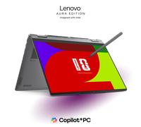 Lenovo Yoga 7i 2-in-1 Gen 11 Aura Edition 14 Intel Procesador Intel® Core Ultra 7 355 núcleos LPE de hasta 3,50 GHz núcleos P de hasta 4,70 GHz, Windows 11 Home 64, 1 TB SSD M.2 2242 PCIe Gen4 QLC - 8