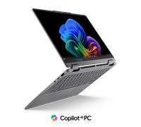 Lenovo Yoga 7i 2-in-1 Gen10 14, Intel Procesador Intel® Core Ultra 7 256V núcleos LPE de hasta 3,70 GHz núcleos P de hasta 4,80 GHz , 16 GB MOP, Windows 11 Home 64, 512 GB SSD M.2 2242 PCIe Gen4 TLC -