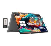 Lenovo Yoga 7i - Laptop 2 en 1 con pantalla táctil 2K de 14 pulgadas, Intel Ultra 5 125U, 16 GB de RAM, 1.16 TB de almacenamiento (SSD de 1 TB + 160 GB de estación de acoplamiento), teclado
