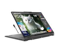 Lenovo Yoga 7i - Laptop 2 en 1, pantalla táctil FHD+ 2K de 16 pulgadas, Intel Core Ultra 7 155U de 12 núcleos, LPDDR5X de 16 GB, SSD de 1 TB, KB retroiluminado, huella dactilar, Thunderbolt 4, Win 11