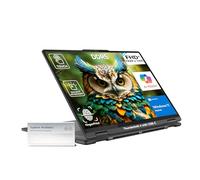 Lenovo Yoga 7i - Ordenador portátil 2 en 1 con pantalla táctil, 40.6 cm 2K IPS con pantalla táctil convertible Copilot+ AI PC, Intel Core Ultra 5, 16GB DDR5 1TB SSD, Windows 11, teclado retroiluminado