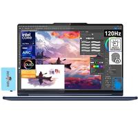 Lenovo Yoga 9i - Laptop 2 en 1 alimentado por IA de 14 pulgadas, 120 Hz, pantalla táctil OLED 2.8K (Intel Ultra 7-155H, 16GB LPDDR5X, 2TB PCIe SSD, Active Pen, KYB retroiluminado, lector FP, 2