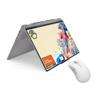 Lenovo Yoga AI Ultra 40.6 cm 2K - Laptop convertible 2 en 1 con pantalla táctil, AMD Ryzen 7 8840HS, Radeon 780M, 16GB RAM, 512GB SSD, cámara IR, audio HD, Win11 H, paquete Thunderobot ML101 mouse