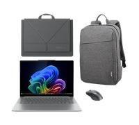 Lenovo Yoga Pro 7 14IAH10 U7 32G 1T 11H + Yoga Tote Sleeve + Lenovo Bluetooth Rechargeable Mouse + B210 Backpack Procesador Intel® Core Ultra 7 255H núcleos E de hasta 4,40 GHz núcleos P de hasta 5,10