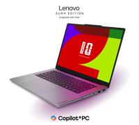 Lenovo Yoga Pro 7i Gen 11 Aura Edition 15 Intel Procesador Intel® Core Ultra 9 386H núcleos E de hasta 3,90 GHz núcleos P de hasta 4,90 GHz, Windows 11 Home 64, 1 TB SSD M.2 2242 PCIe Gen4 TLC - 83SNC