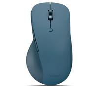 Lenovo Yoga Pro Mouse Bluetooth, Recargable USB-C, Modo Dual Bluetooth, 6 Botones, diseño ergonómico, Botones programables, Rueda de Desplazamiento metálico bidireccional, Azul Azulado