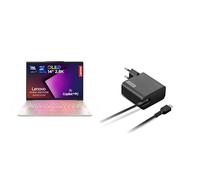 Lenovo Yoga Slim 7 Gen 10 - Aura Edition - 14'' OLED Intel Core Ultra 7 258V, 32GB RAM, 1TB SSD, Win 11 Home - Gris + Adaptador de Pared USB-C de 65 W + Mochila B210 de 15.6"- Negra