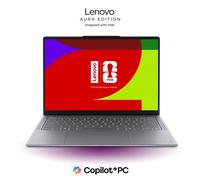 Lenovo Yoga Slim 7i Gen 11 Aura Edition 14 Intel Procesador Intel® Core Ultra 7 355 núcleos LPE de hasta 3,50 GHz núcleos P de hasta 4,70 GHz, Windows 11 Home 64, 512 GB SSD M.2 2242 PCIe Gen4 QLC - 8