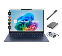 Lenovo Yoga Slim 7X 3K OLED - Laptop con pantalla táctil, pantalla de 14.5 pulgadas, 1000 nits, Snapdragon X Elite NPU Copilot+ PC de 12 núcleos, 16 GB de RAM, SSD de 512 GB + unidad portátil de 500