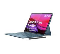 Lenovo Yoga Tab Plus - Tablet IA 12.7" 3K (Qualcomm Snapdragon 8 Gen 3, 16 GB RAM, 256 GB UFS 4.0, 144 Hz, Wi-Fi 7, Bluetooth 5.4, Android 14) Tidal Teal - Incluye Teclado + Pen
