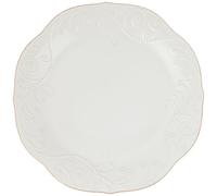 Lenox 822.949 franc-s Perle Blanco Placa de cena paquete de 4