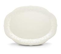 Lenox 822.957 franc-s Perle Blanco Fuente ovalada