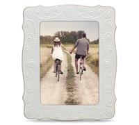 Lenox 858821 Marco blanco French Perle de 5 x 7 pulgadas, 1.5 libras