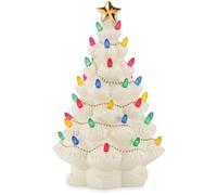 Lenox 867360 Treasured Traditions - Figura Decorativa de árbol Iluminado, Color Marfil