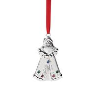 Lenox Adorno de Papá Noel con Joyas, Placa esterlina, Multicolor, 0.12