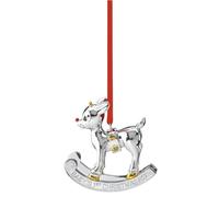 Lenox Adorno de Rudolph para la Primera Navidad del bebé, Acero 18/10, metálico, 0.46